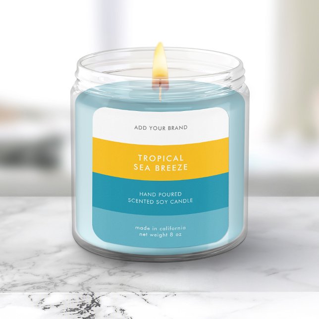 Benutzerdefinierte Farben - Produktkennzeichnung f Quadratischer Aufkleber (Von Creator hochgeladen)