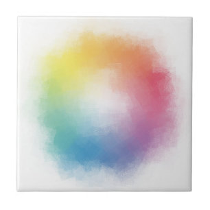 Benutzerdefinierte Farbenfrohe Abstrakt Elegante V Fliese