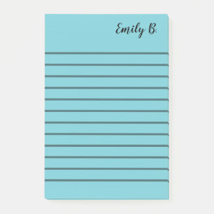 Benutzerdefinierte farbige personalisierte liniert post-it klebezettel