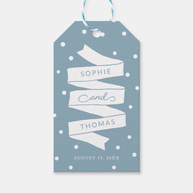 Benutzerdefinierte Farbpunkte und Multifunktionsle Geschenkanhänger (Vorderseite)