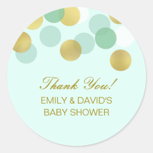 Benutzerdefinierte Favor-Sticker und -Etiketten, B Runder Aufkleber