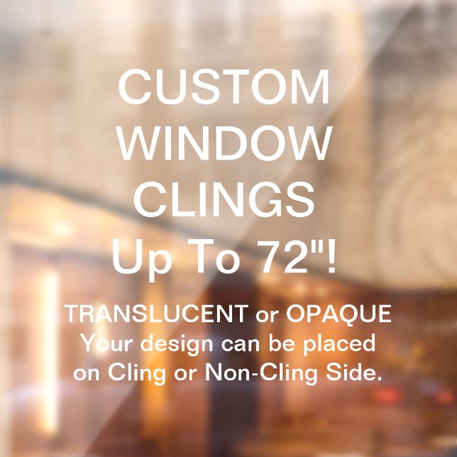 Benutzerdefinierte Fensterklammer AUTOMATISCHER OP Fensteraufkleber (Blatt 2)