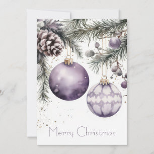 Benutzerdefinierte festliche Weihnachtsgrußkarte Feiertagskarte