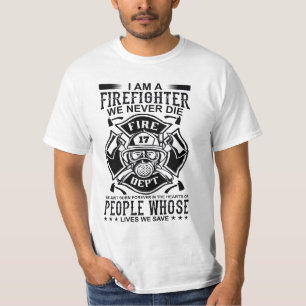 Benutzerdefinierte Feuerwehreinsatzstelle Nummer " T-Shirt