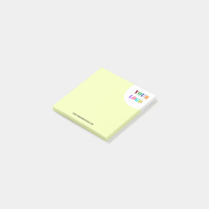 Benutzerdefinierte Firmenlogo-Text Geschäftliche H Post-it Klebezettel