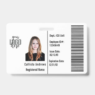 Benutzerdefinierte Firmenmitarbeiter-Foto-Name-Bar Ausweis