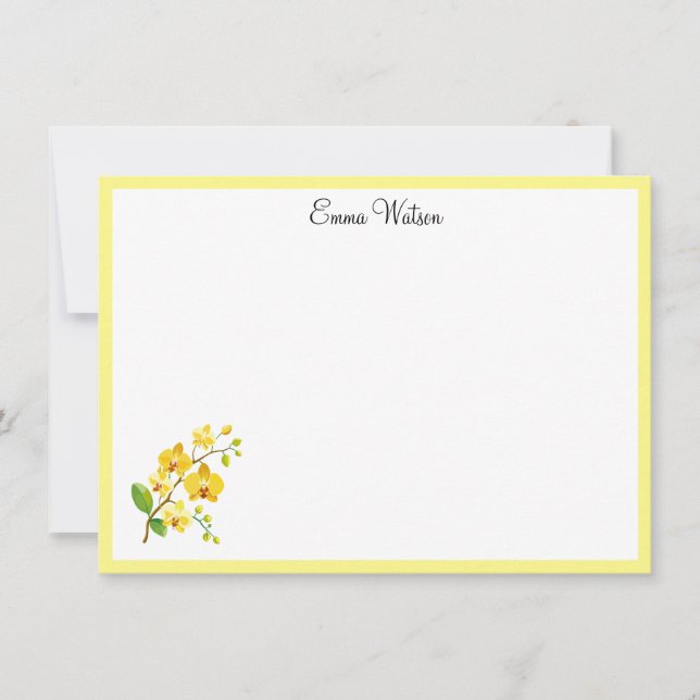 Benutzerdefinierte flatterne Note Card Mitteilungskarte (Vorderseite)