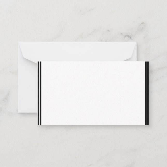 Benutzerdefinierte flatterne Note Card Mitteilungskarte (Vorderseite)