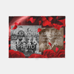 Benutzerdefinierte Fleece für Rectangle oder Insta