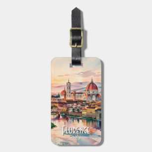 Benutzerdefinierte Florenz Duomo Kathedrale Wasser Gepäckanhänger
