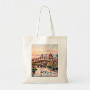 Benutzerdefinierte Florenz Duomo Kathedrale Wasser Tragetasche