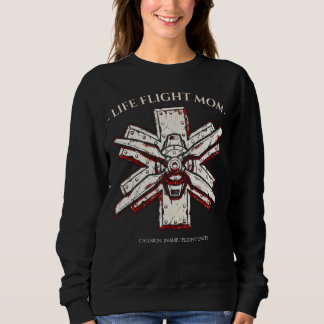 Benutzerdefinierte Flugkrankenschwester-Mom-Medeva Sweatshirt