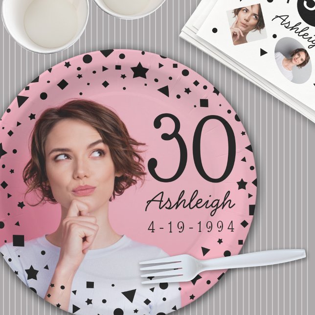 Benutzerdefinierte Foto 30. Tagpapierplatte Pappteller (Von Creator hochgeladen)