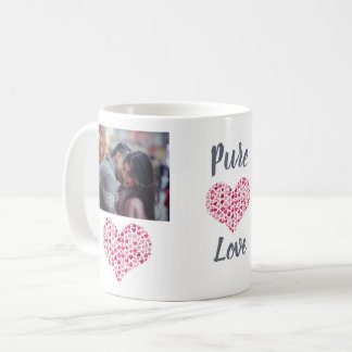 Benutzerdefinierte Foto Collage Heart Liebe Tasse