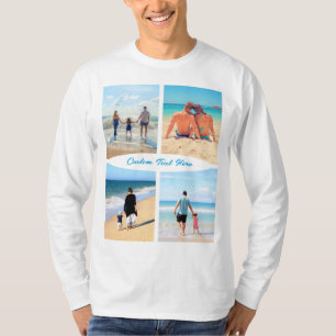 Benutzerdefinierte Foto Collage T - Shirt Ihre Lie