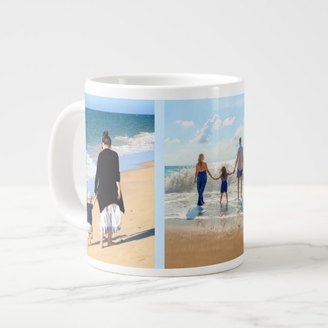 Benutzerdefinierte Foto Collage Tasse Geschenk Ihr (Vorderseite Links)