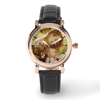 Benutzerdefinierte Foto-Erinnerungen Armbanduhr