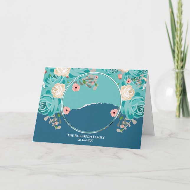 Benutzerdefinierte Foto-Familie Karte (Vorderseite)