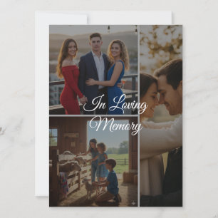 Benutzerdefinierte Foto-Flatcard – Personalisierte