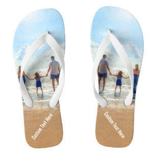 Benutzerdefinierte Foto-Flip-Flops mit Ihren Fotos Flip Flops