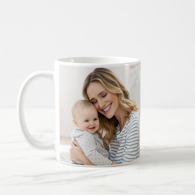 Benutzerdefinierte Foto-Geschenke für die Mama Kaffeetasse (Links)