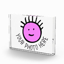 Benutzerdefinierte Foto-HORIZONTAL-FOTOBLOCK Leere