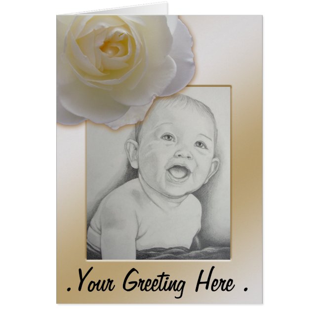 Benutzerdefinierte Foto-Karte Personalisiert (Vorne)