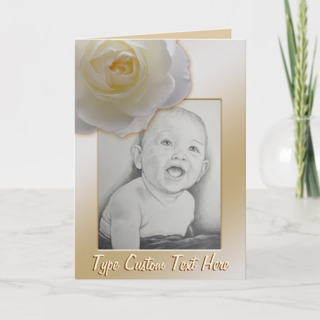 Benutzerdefinierte Foto-Karte Personalisiert Karte (Vorderseite)