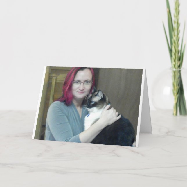 Benutzerdefinierte Foto-Karten Karte (Vorderseite)