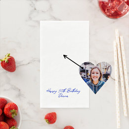 Benutzerdefinierte Foto-Kunst-Slogan Erstellen Sie Serviette