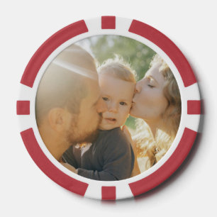 Benutzerdefinierte Foto Küssen Personalisierten Te Pokerchips