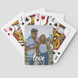 Benutzerdefinierte Foto-Liebe-Script-Spielkarten – Spielkarten