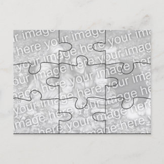 Benutzerdefinierte Foto-MOCK-Puzzle-Postkarte - 9 Postkarte