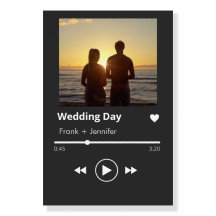 Benutzerdefinierte Foto-Musik-Playlist Moderne Hoc