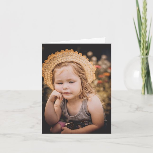 Benutzerdefinierte Foto-Note-Karte (Vorderseite)