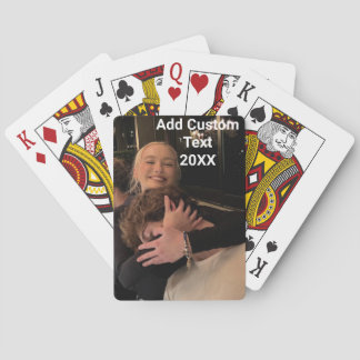 Benutzerdefinierte Foto-Spielkarten Personalisiert Spielkarten