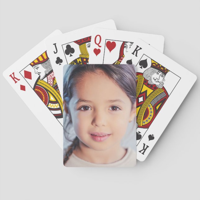 Benutzerdefinierte Foto-Spielkarten Spielkarten (Rückseite)