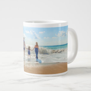 Benutzerdefinierte Foto-Tasse mit Ihrem Familiende Jumbo-Tasse