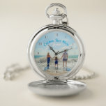 Benutzerdefinierte Foto-Texttasche Fotos-Geschenk  Taschenuhr<br><div class="desc">Benutzerdefinierte Foto- und Texttasche-Uhr - Einzigartiges Design Personalisierte Familie / Freunde oder Personal Pocket Watches Geschenk - Fügen Sie Ihr Foto / Text / mehr - Vergrössern und verschieben oder entfernen und hinzufügen Elemente / Bild mit Anpassungs-Tool ! Wählen Sie Schriftart / Größe / Farbe! Viel Glück - Seien Sie...</div>