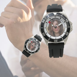 Benutzerdefinierte Foto-Überwachung von Mens oder  Armbanduhr