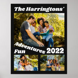 Benutzerdefinierte Foto und Text Poster