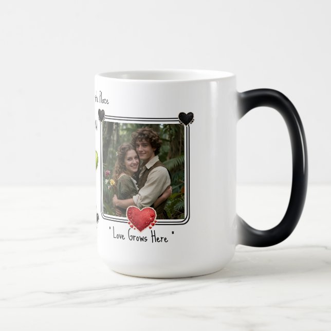 Benutzerdefinierte Foto Valentinstag Kaffeetassen  (Rechts)