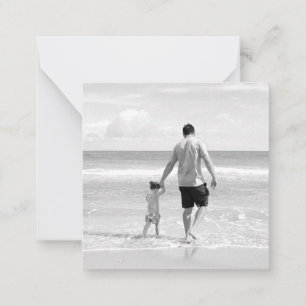 Benutzerdefinierte Foto Vatertagskarte Ihr Foto un Mitteilungskarte