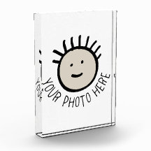 Benutzerdefinierte Foto-VERTIKAL-FOTOBLOCK Leere V