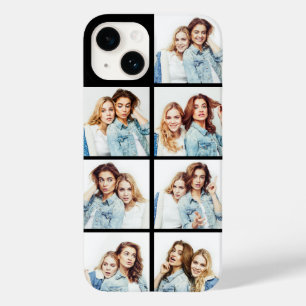 Benutzerdefinierte FotoCollage 7 Quadrat Fotos Sch Case-Mate iPhone 14 Hülle