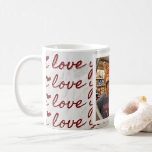 Benutzerdefinierte Fotocollage Ästhetik Paar T-Shi Kaffeetasse