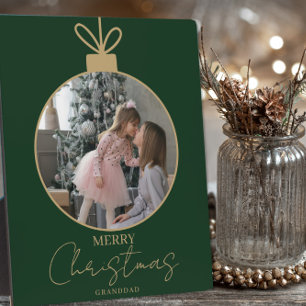 benutzerdefinierte Fotocollage Frohe Weihnachten C Fotoplatte