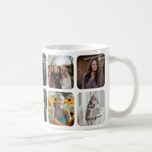 Benutzerdefinierte FotoCollage Kaffeetasse