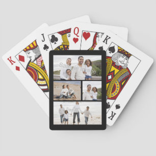 Benutzerdefinierte FotoCollage Spielkarten