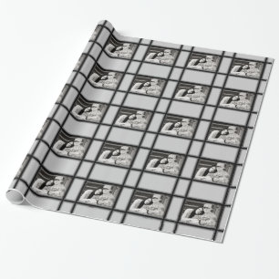Benutzerdefinierte Fotografie Hochzeitsgeschenkver Geschenkpapier